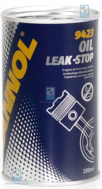 Герметик системи змащування 9423 Oil Leak-Stop 300мл MANNOL MN4201